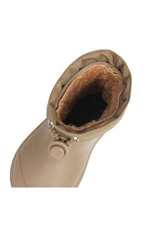 Igor Mendi Borreguito Çocuk İçi Kürklü Yağmur Çizmesi - Açık Kahve CC335-256