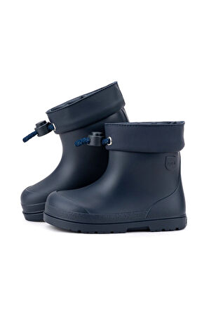 Igor Mendi Borreguito Çocuk İçi Kürklü Yağmur Çizmesi - Lacivert CC335-003