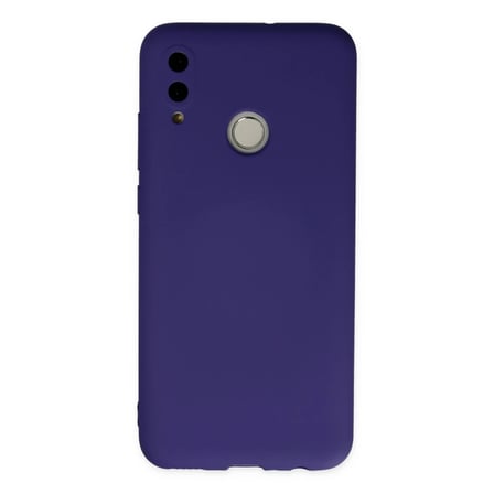 Huawei P Smart 2019 Kılıf Nano içi Kadife Silikon - Mor