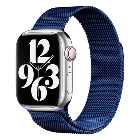 Gpack Apple Watch SE 2 2022 40mm Kordon Hasır Metal Örgülü Ayarlanabilir BAND01