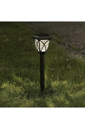 Gaman 6 ADET Büyük Boy X15 Güneş Enerjili Bahçe Lambası Saplamalı Solar Dekoratif Led 43cm