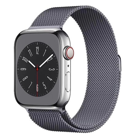 Gpack Apple Watch Series 3 4 5 44mm Kordon Hasır Metal Örgülü Ayarlanabilir BAND01