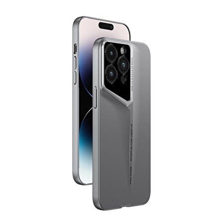 Gpack Apple iPhone 15 Pro Kılıf Kameralı Korumalı Ultra İnce Procase Kapak