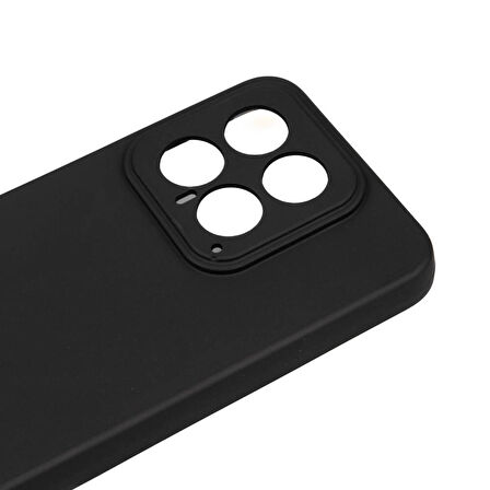 Gpack Xiaomi Mi 14 Kılıf Biye Kamera Korumalı Mat Silikon