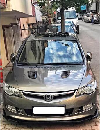 Honda Civic FD6 Piano Black Kaput Üstü Havalandırma Izgarası