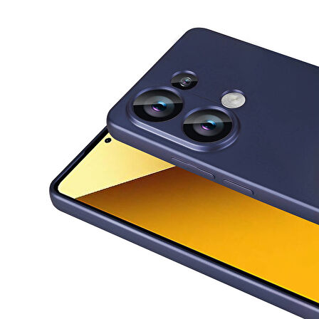 Gpack Xiaomi Redmi Note 13 Pro 4G Kılıf Premier Kamera Korumalı Mat Silikon