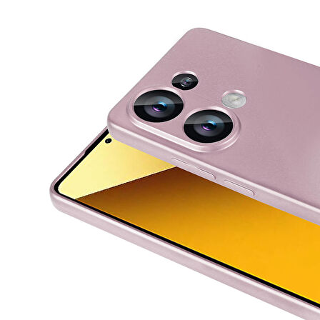 Gpack Xiaomi Redmi Note 13 Pro 4G Kılıf Premier Kamera Korumalı Mat Silikon