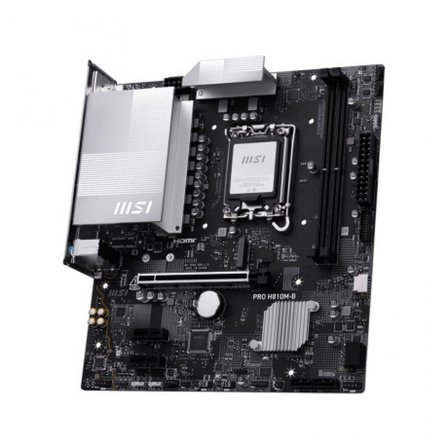 MSI PRO H810M-B DDR5 6400MHz OC M.2 mATX 1851P