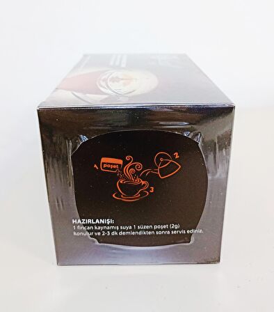 Gano Ganoderma Mantarlı Roybos Karışık Bitki Çayı Süzen Poşet 2'li Paket