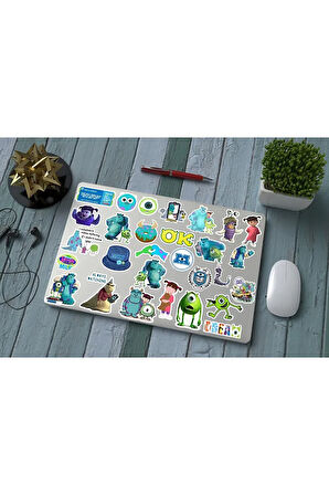 Monsters, Inc. Sticker Paketi /bullet journal defter çıkartma ajanda laptop etiket