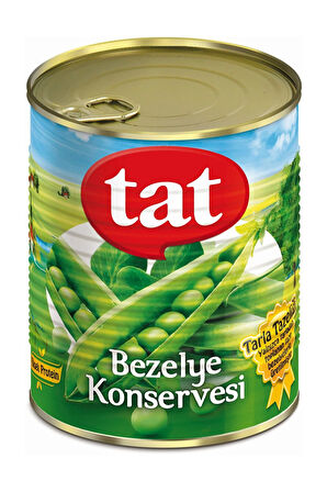 Tat Bezelye Konserve 830 gr x 6 Adet