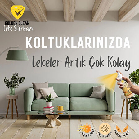 Golden Clean Leke Sihirbazı ve Leke Çıkarıcı