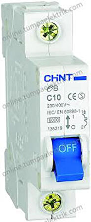 CHINT 1x10 W OTOMAT 4,5 KA C TİPİ