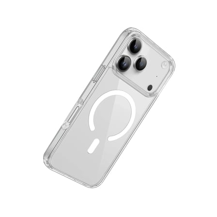 Apple iPhone 18 Pro/17 Pro Pc Real Magsafe Kapak - Şeffaf