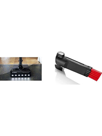 Bosch Unlimited 6-7-8 Serisi Uyumlu Işıklı Fırça-Çekmece Klavye Aparatı 2li Set