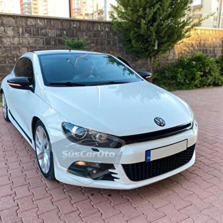 Vw Scirocco 2008-2016 Batman Yarasa Ayna Kapağı Piano Black ABS Plastik