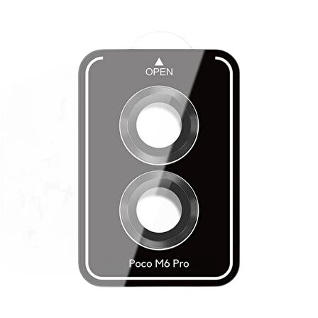 Gpack Xiaomi Poco M6 Pro Kamera Metal Cam Lens Koruyucu