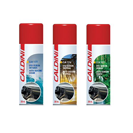 CALDİNİ OTO SİLİKON ORMAN SPREY 200 ML