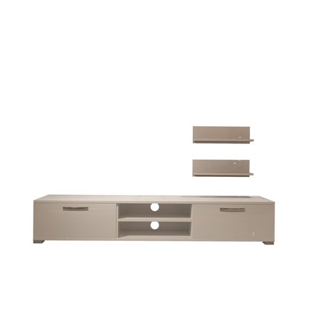 Decoraktiv Eko 4 Slm Dvd Tv Ünitesi Tv Sehpası - Parlak Beyaz