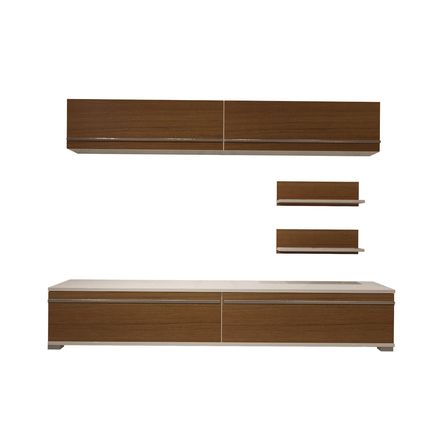 Decoraktiv Eko 5 Mdf Std Tv Ünitesi Tv Sehpası - Beyaz Ceviz