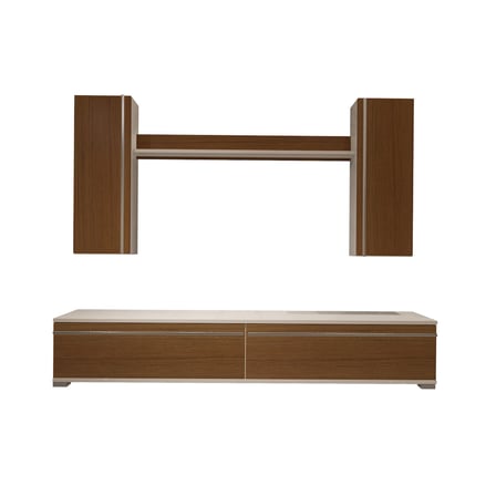 Decoraktiv Eko 5d Mdf Std Tv Ünitesi Tv Sehpası - Beyaz Ceviz