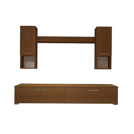 Decoraktiv Eko 5da Mdf Std Tv Ünitesi Tv Sehpası - Naturel Ceviz