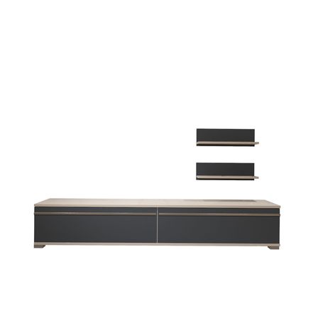 Decoraktiv Eko 4 Mdf Std Tv Ünitesi Tv Sehpası - Beyaz Antrasit