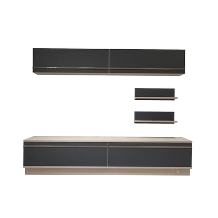 Decoraktiv Eko 5b Mdf Std Tv Ünitesi Tv Sehpası - Beyaz Antrasit