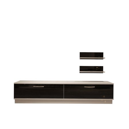 Decoraktiv Eko 4b Slm Std Tv Ünitesi Tv Sehpası - Beyaz Siyah