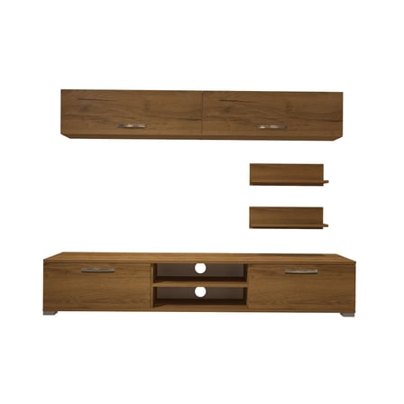 Decoraktiv Eko 5 Mdf Dvd Tv Ünitesi Tv Sehpası - Naturel Pera