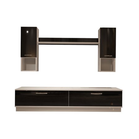 Decoraktiv Eko 5dab Slm Std Tv Ünitesi Tv Sehpası - Beyaz Siyah