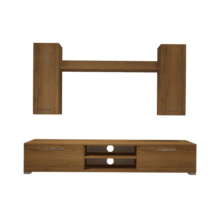 Decoraktiv Eko 5d Mdf Dvd Tv Ünitesi Tv Sehpası - Naturel Pera