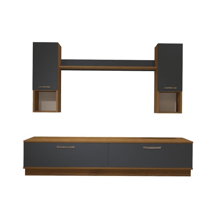 Decoraktiv Eko 5dab Mdf Std Tv Ünitesi Tv Sehpası - Pera Antrasit