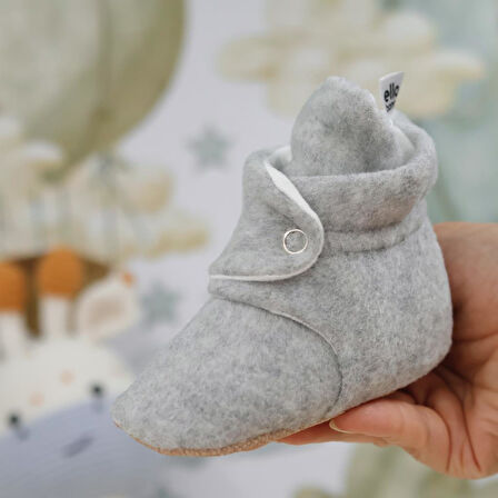 Polar Bebek Pandufu, Kaydırmaz Taban, Ev Botu, Kreş Ayakkabısı Patik