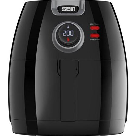 Sem SC301 Yağsız Airfryer Siyah