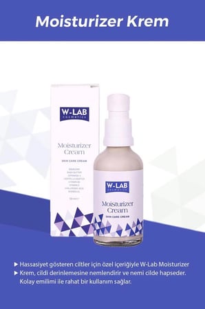 W-Lab Cosmetics  Moisturizer Krem 50 ML