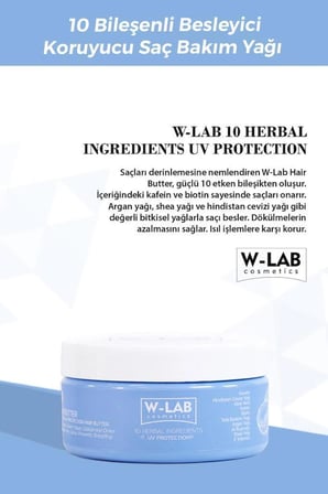 W-Lab Cosmetics  Şampuan Ve Saç Bakım Yağı Set