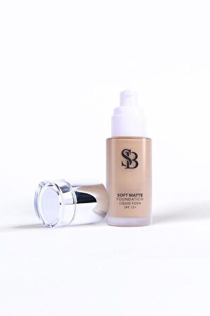 Selin Beauty Soft Matte SPF15 Fondöten Dark 40 ML