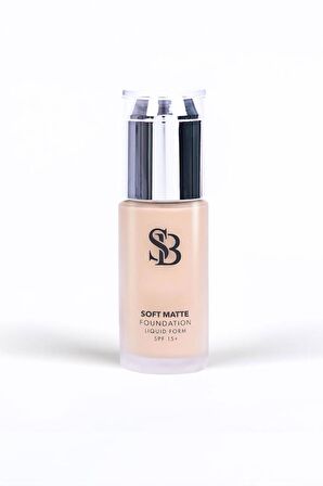 Selin Beauty Soft Matte SPF15 Fondöten Extra Light 40 ML