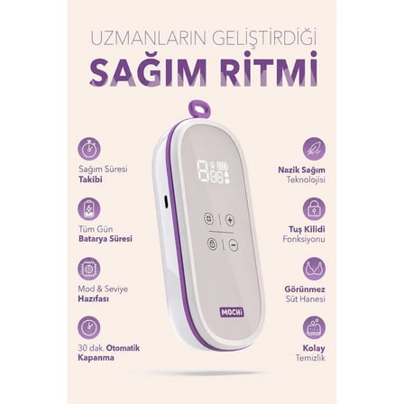 Mochi Momentum Duo Elle Serbest Göğüs Pompası