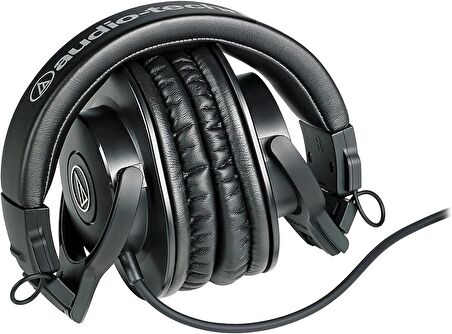 Audio-Technica ATH-M30X Profesyonel Stüdyo Monitör Kulaklığı, Siyah