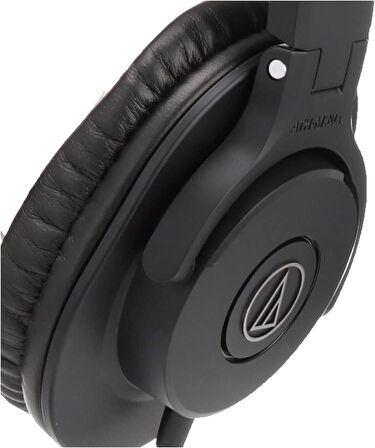 Audio-Technica ATH-M30X Profesyonel Stüdyo Monitör Kulaklığı, Siyah