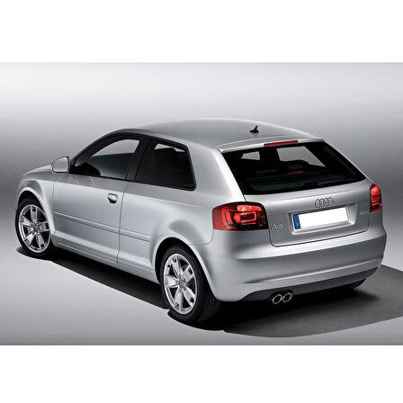 Audi A3 HB 2009-2012 Delikli Arka Silecek Kapağı 8E9955205C