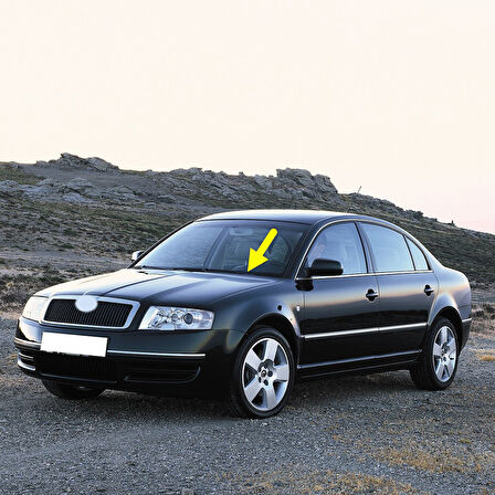 Skoda Superb 2002-2005 Ön Cam Sol Şoför Yön Silecek Kolu 3B1955409C
