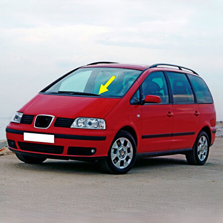 Seat Alhambra 2001-2010 Silecek Kolu Ön Cam Sol Şoför Yön 7M3955409B