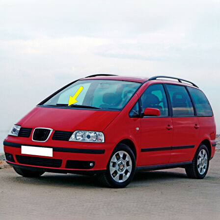 Seat Alhambra 2001-2010 Silecek Kolu Ön Cam Sağ Yolcu Taraf 7M3955410B
