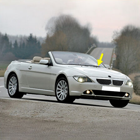 BMW 6 Serisi E64 Cabrio 2004-2011 Silecek Kolu Ön Sol Sürücü Tarafı