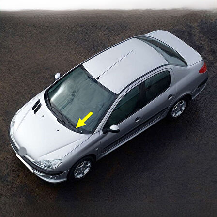 Peugeot 206 Sedan 2007-2011 Silecek Kolu Ön Cam Sol Sürücü Taraf