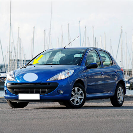 Peugeot 206+ Plus 2009-2013 Silecek Kolu Ön Cam Sağ Yolcu Taraf