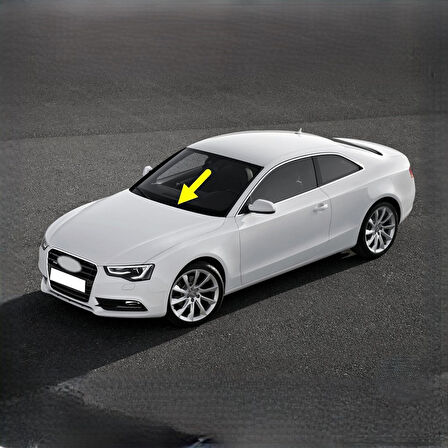 Audi A5 Coupe 2012-2016 Ön Cam 8K1955407A Sol Sürücü Silecek Kolu